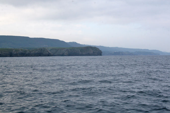 La costa a poniente desde Punta Liñera La costa a poniente desde Punta Liñera