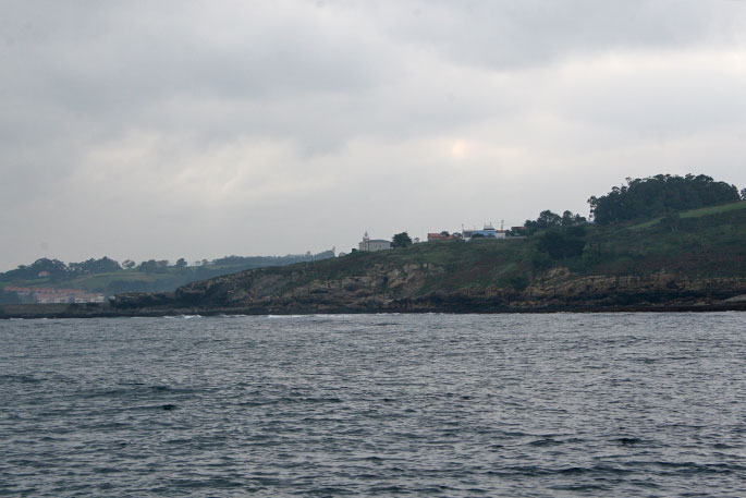 Punta del Castillo desde el NW Punta del Castillo desde el NW