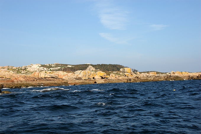 La costa entre Punta Brisán y Punta Pirula La costa entre Punta Brisán y Punta Pirula