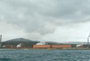 Bocana del puerto de Alúmina.