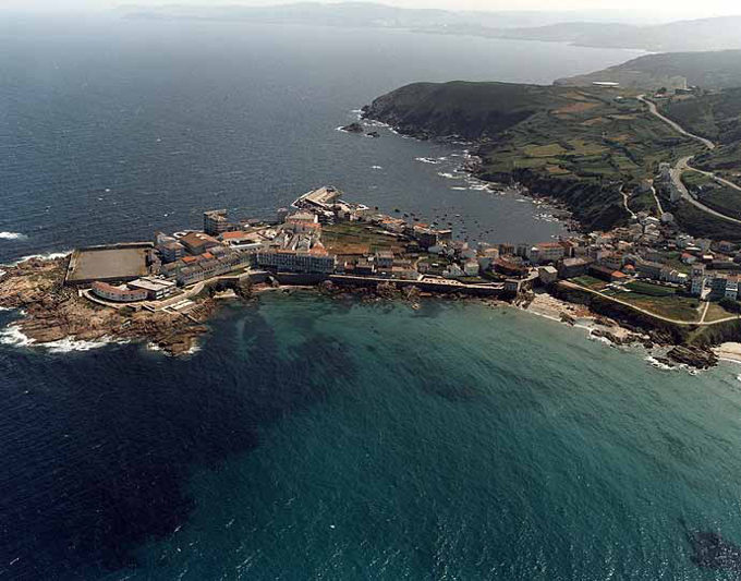 Península de Caión desde el W Península de Caión desde el W