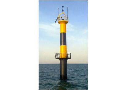 10080 Baliza del bajo Salmedina. Recalada desembocadura del Guadalquivir por levante 10080 Baliza del bajo Salmedina. Recalada desembocadura del Guadalquivir por levante