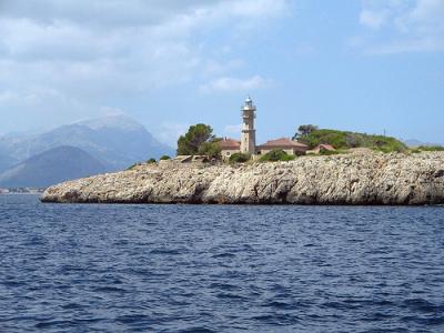 32950 Faro de Punta Avançada. Faro de Pollença