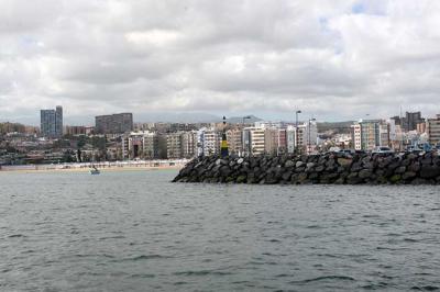 Ángulo dique de abrigo del puerto deportivo del Real Club Náutico de Gran Canaria Ángulo dique de abrigo del puerto deportivo del Real Club Náutico de Gran Canaria