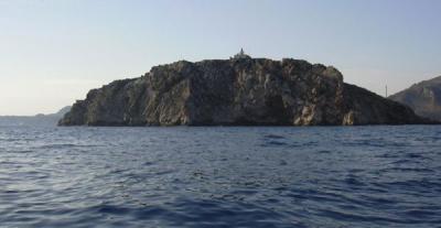 Isla de Escombreras. Cara S Isla de Escombreras. Cara S