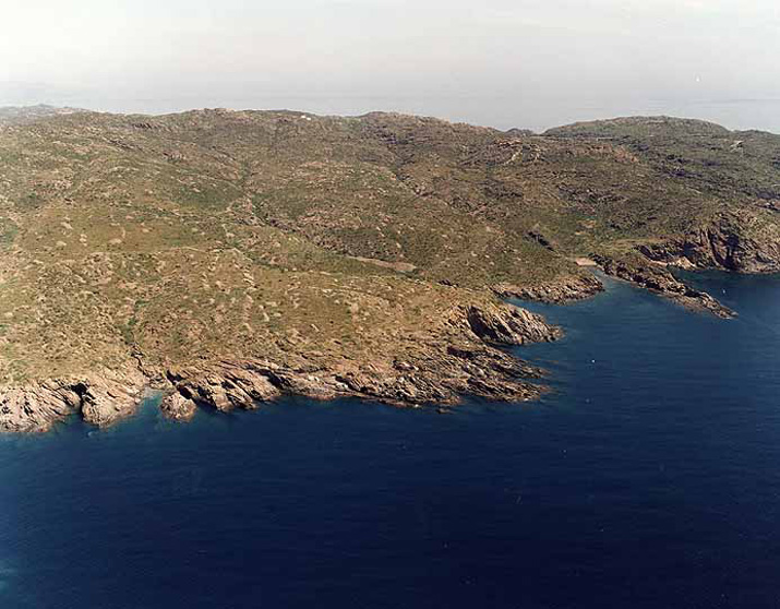 Cala Galladera y calas al S de Cap de Creus