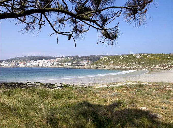 Playa A Ermida. Corme