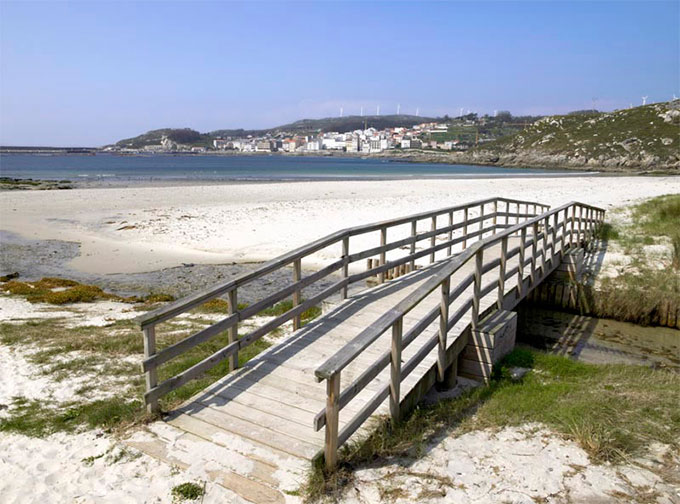 Playa A Ermida. Corme