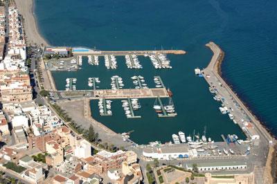 Puerto deportivo de Roquetas de Mar