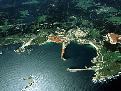 San Cibrao. Fondeadero. Puerto de Alumina y Puerto Pesquero San Cibrao. Fondeadero. Puerto de Alumina y Puerto Pesquero