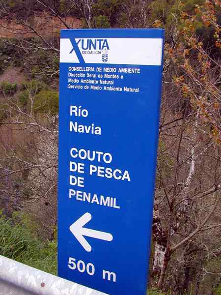 Señalización del Coto de Penamil
