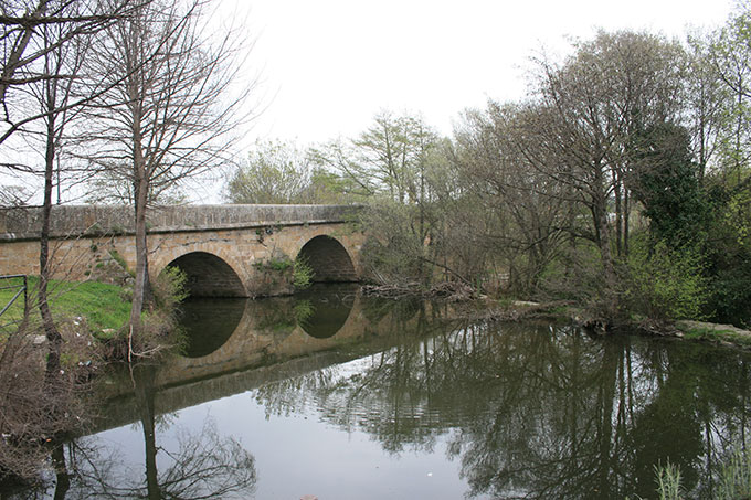 Río Jerte a su paso por Plasencia