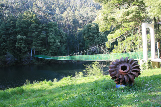 Puente colgante