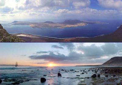 La Graciosa. Archipiélago Chinijo La Graciosa. Archipiélago Chinijo