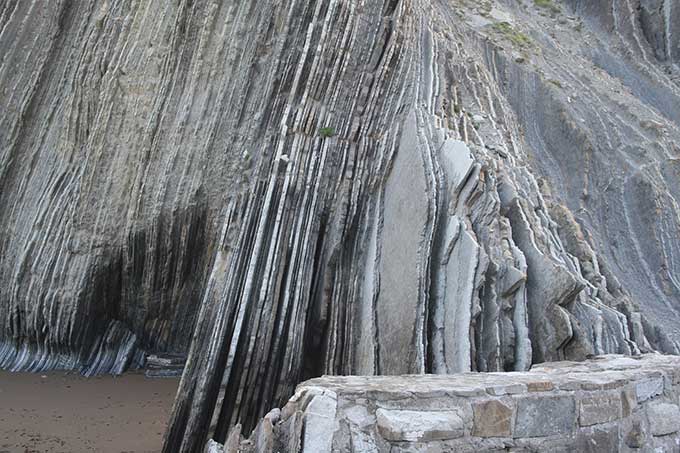 Flysch intermareal Deva - Zumaia Flysch intermareal Deva - Zumaia