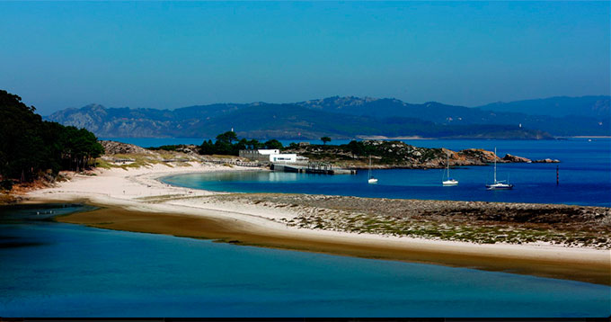 Fondeadero de la playa de Rodas Fondeadero de la playa de Rodas