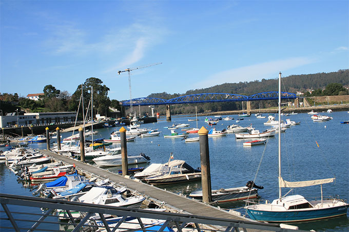 Pontedeume. Puerto deportivo Pontedeume. Puerto deportivo