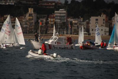 Internacional Grand Prix Vila de Blanes. El viento no aparece en el campo de regatas en la 2ª jornada Internacional Grand Prix Vila de Blanes. El viento no aparece en el campo de regatas en la 2ª jornada