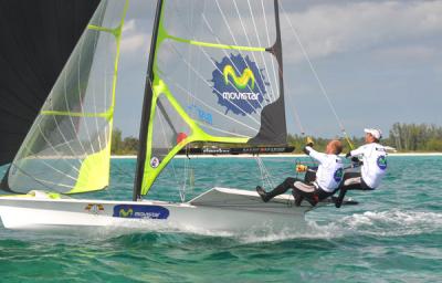 Los campeones olímpicos de 49er del “Team movistar”, Íker Martínez y Xabi Fernández, vuelven a la carga Los campeones olímpicos de 49er del “Team movistar”, Íker Martínez y Xabi Fernández, vuelven a la carga