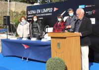 El Monte Real impulsa la campaña “Baiona en limpio” de limpieza de fondos marinos