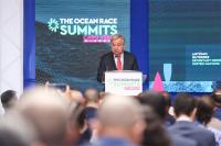 El Secretario General de la ONU, Antonio Guterres, visita The Ocean Race Ocean Live Park y asiste a The Ocean Race Summit en Mindelo