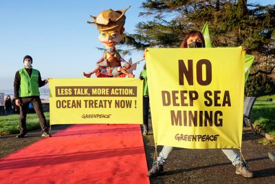 Greenpeace califica de 'impensable' la restricción a la participación de la sociedad civil en las negociaciones del Tratado Global de los Océanos Greenpeace califica de 'impensable' la restricción a la participación de la sociedad civil en las negociaciones del Tratado Global de los Océanos