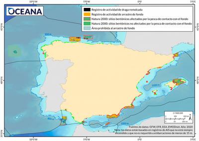 Pesca de arrastre en áreas “protegidas”: peligroso juego de España ante la crisis climática y de biodiversidad 