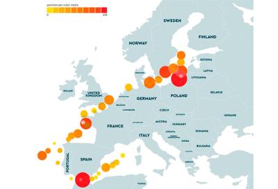The Ocean Race descubre que los mares de Europa están plagados de microfibras The Ocean Race descubre que los mares de Europa están plagados de microfibras