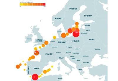 The Ocean Race descubre que los mares de Europa están plagados de microfibras