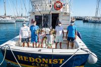 El Hedonist captura un Blue Marlin y se sube al podio ganador del Concurso de Pesca de Altura Pasito Blanco