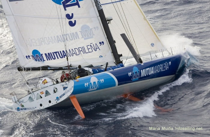 OPEN 60 MUTUA MADRILEÑA, CUARTO EN LA PRIMERA BWR