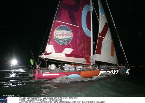 OPEN 60 ROXY DE SAMANTHA DAVIES EN LA ULTIMA VENDEE GLOBE