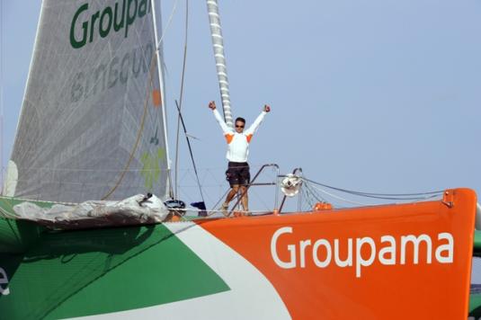 CAMMAS Y GROUPAMA 3