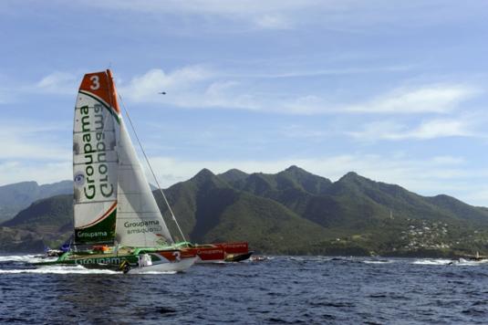 GROUPAMA 3 GANA A ROUTE DU RHUM