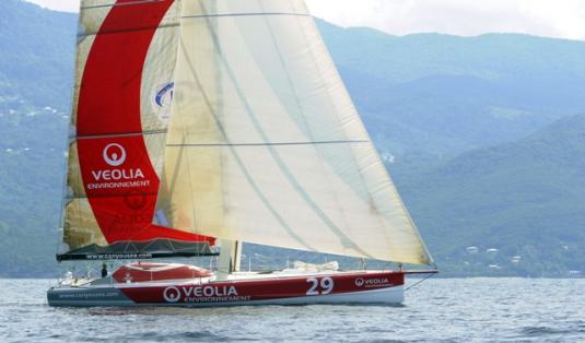 VEOLIA GANA LA ROUTE DU RHUM 2010