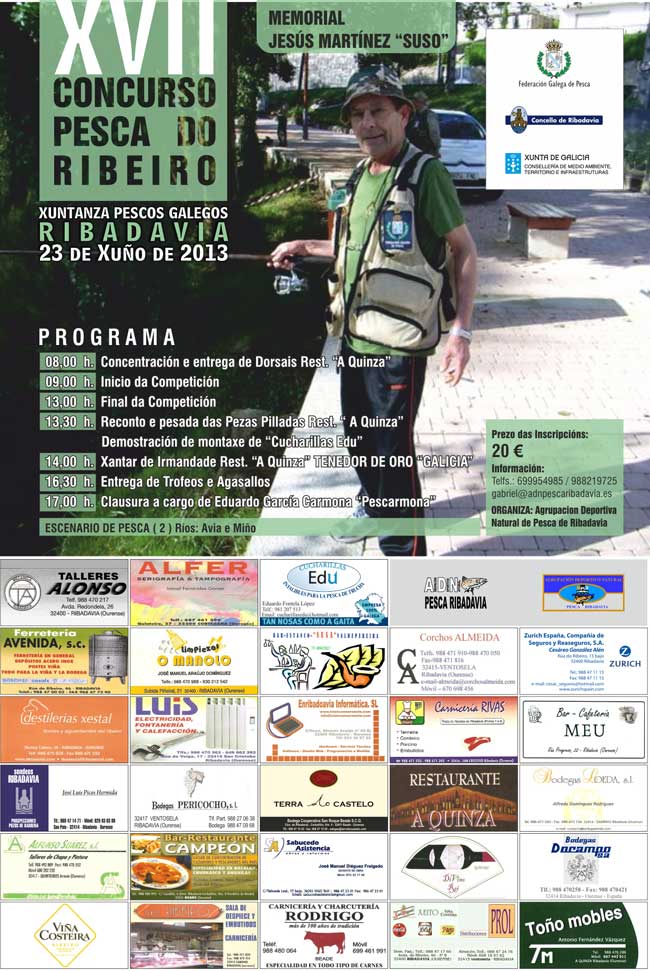 Cartel-final-XVII-Concurso-de-pesca-do-Ribeiro-Memorial-Jesús-Martínez-Suso-2013