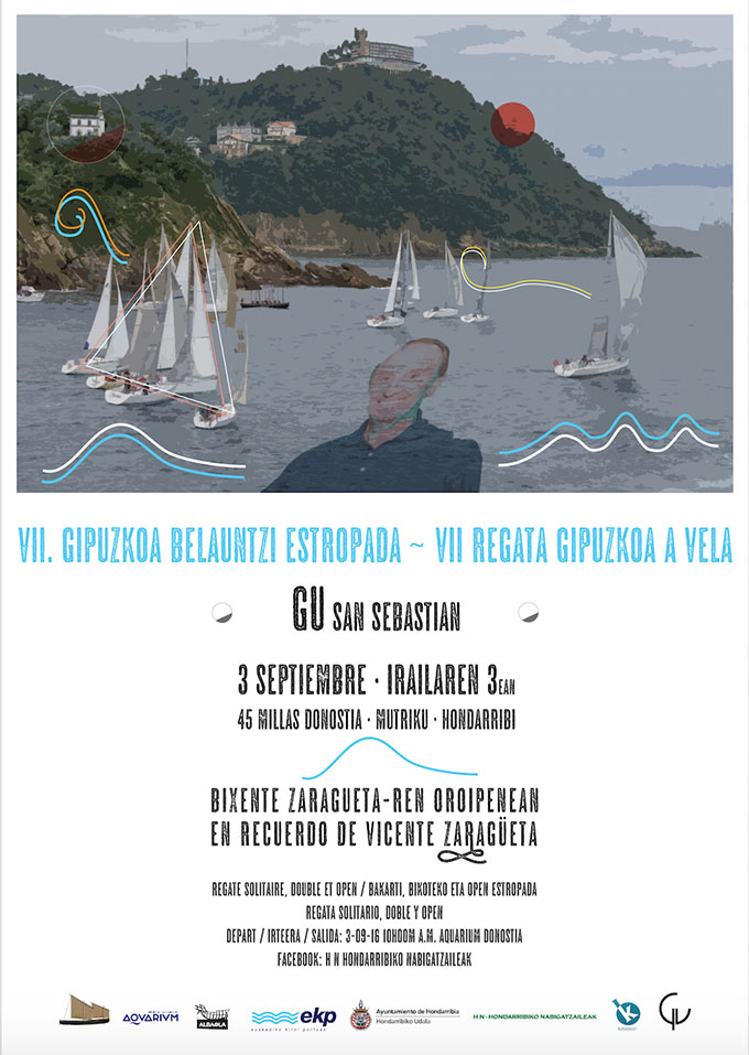 Cartel-Regata-VII-Gipuzkoa-Belauntzi-Estropada