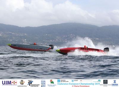 Los belgas Alain Coppens y Koenraad van Nieuwenhove lideran las clase S1 ganando el Trofeo de la Xunta de Galicia