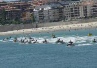 Finaliza el campeonato gallego de motos acuáticas