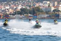 Espectáculo deportivo en la ría de Vigo de la mano de la Copa de España de Motos Acuáticas Xacobeo 21-22