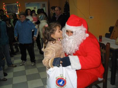 Papa Noel visita el CN de Oropesa del Mar