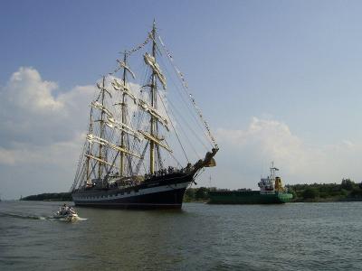 El Kruzensthern será el barco estrella del Desafío Atlántico de Grandes Veleros El Kruzensthern será el barco estrella del Desafío Atlántico de Grandes Veleros