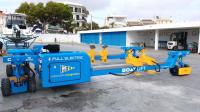Cala Gamba instala el primer carro de varada eléctrico de toda España