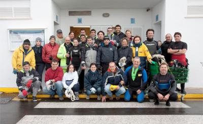 El RCNP retira vertidos semienterrados del fondo marino del puerto de Palma El RCNP retira vertidos semienterrados del fondo marino del puerto de Palma
