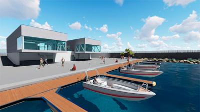El Real Club Mediterráneo construye el primer edificio de La Marina