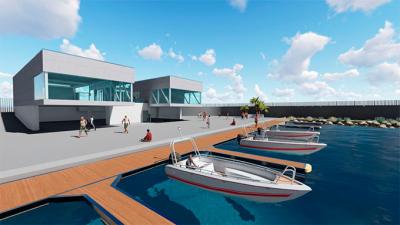 El Real Club Mediterráneo construye el primer edificio de La Marina El Real Club Mediterráneo construye el primer edificio de La Marina