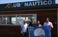 Este pasado viernes se llevó a cabo el acto de izado de la bandera azul en el Club Náutico de Sada
