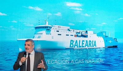 Amplio eco internacional de la firma de Baleària con GNF del primer contrato permanente de suministro de GNL como combustible para buques en España 