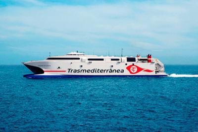  Armas Trasmediterranea incorpora un segundo fast ferry a su línea entre Tenerife y Las Palmas 