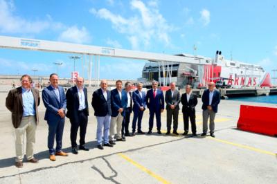  Armas Trasmediterránea presenta su nueva terminal en Las Palmas de Gran Canaria 